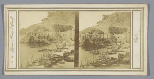 Boats along the coast of Cetara