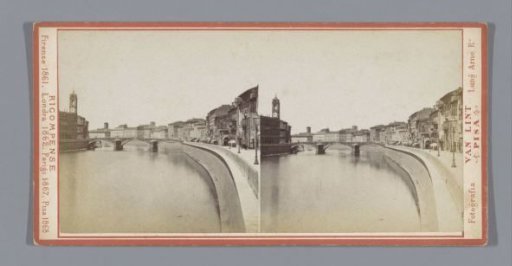 View of the Arno at Pisa
