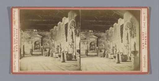 Interior of the Camposanto at Pisa