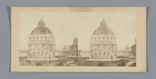 Exterior of the Baptistery at Pisa