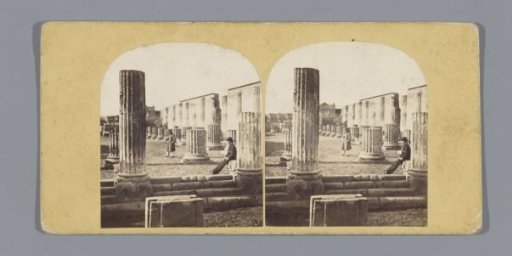 Ruins of the Basilica at Pompeii