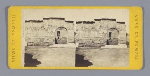 Ruins of the Stabian Baths at Pompeii