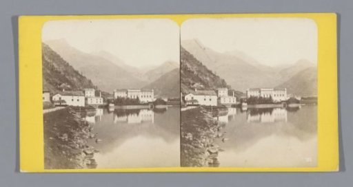 Baths of Le Prese at Lake Poschiavo