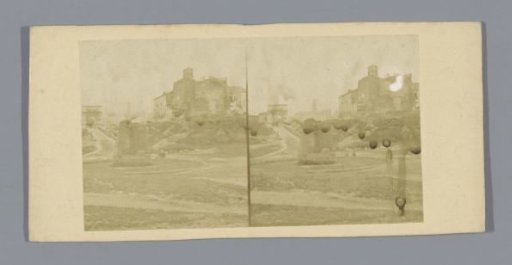 View of the Roman Forum at Rome