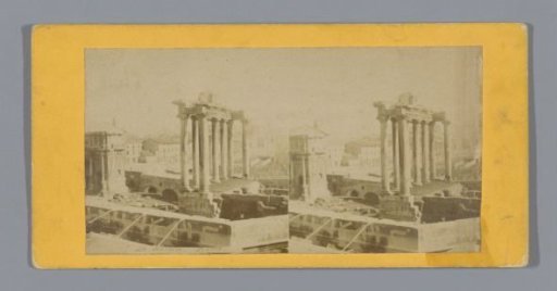 View of the Roman Forum at Rome