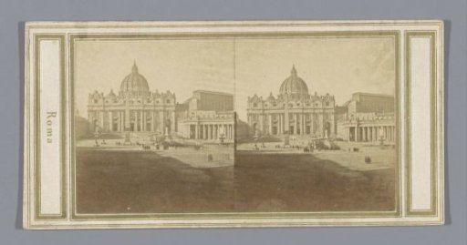 View of St. Peter's Square at Vatican City