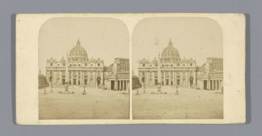 View of St. Peter's Basilica in Vatican City