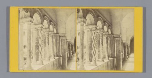 Colonnade of St. John Lateran in Rome