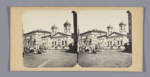 View of the Church of San Nicolò at Trieste