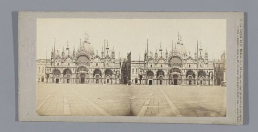 Facade of the Basilica of San Marco in Venice