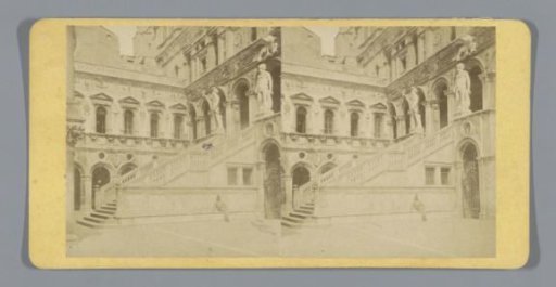 Scala dei Giganti in the courtyard of the Doge's Palace in Venice