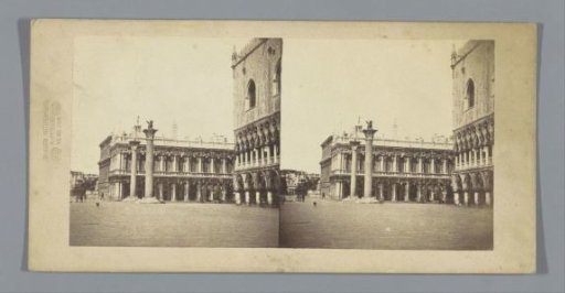 View of St Mark's Square in Venice