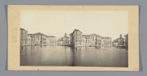 View of the Grand Canal in Venice