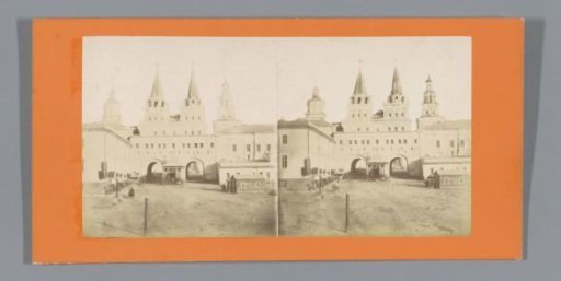 View of the Resurrection Gate, Moscow
