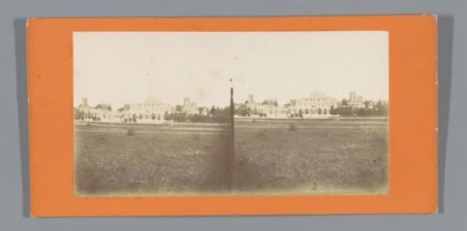 View of a monastery, possibly in the vicinity of Moscow