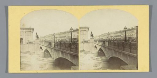 Anichkov Bridge in St. Petersburg