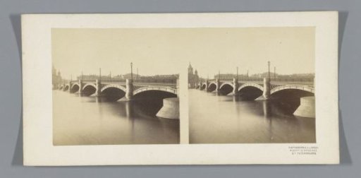 View of the Nicholas Bridge in St. Petersburg