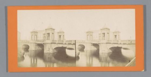 View of the Lomonosov Bridge in Saint Petersburg