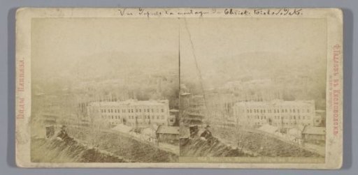 View of Kislovodsk from a mountain
