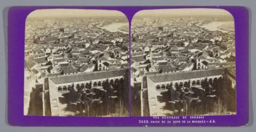 View of Córdoba, seen from the tower of the Mezquita