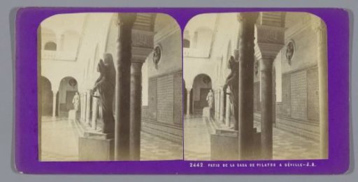 Courtyard of the Casa de Pilatos in Seville