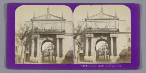 Gate to the Triana district in Seville