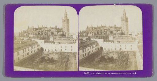 View of the Giralda and the Cathedral of Seville