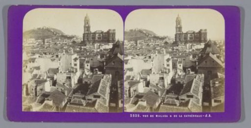 View of Málaga, with the Cathedral in the background