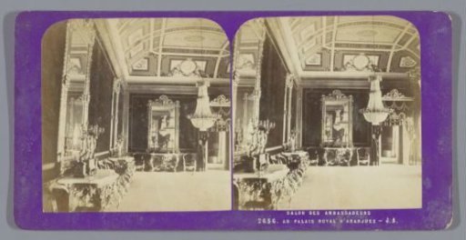 Interior of the Royal Palace of Aranjuez