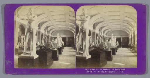 Sculpture Gallery in the Museo Nacional del Prado
