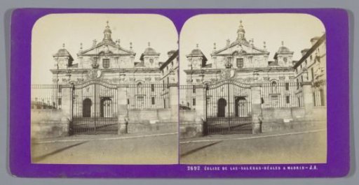 Exterior of the Convento de las Salesas Reales in Madrid
