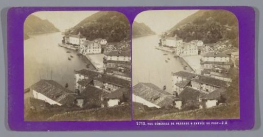 View of a coastal town (possibly) in Spain