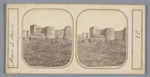 View of the Alcazaba of Almería