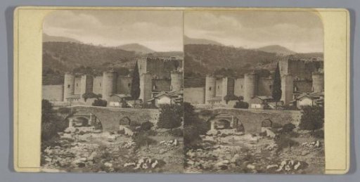 View of the Castle of Arenas de Pedro