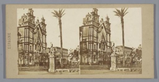View of the Iglesia del Carmen at Cádiz