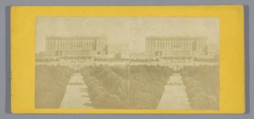View of the Royal Palace at Madrid
