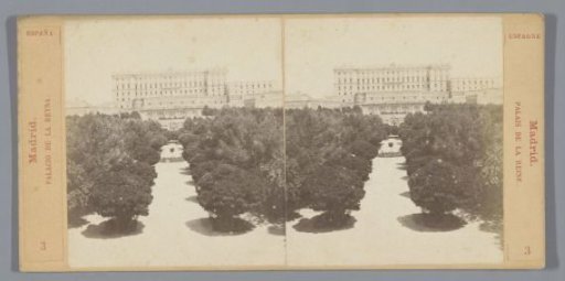 View of the Royal Palace at Madrid