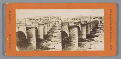 View of the Puente de Toledo at Madrid