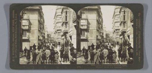 View of a street at Santander