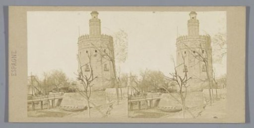 View of the Torre del Oro at Seville