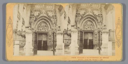 Entrance portal of the Cathedral of Seville