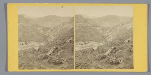 View of the copper mines at Coniston