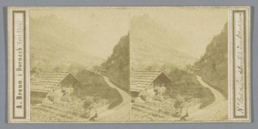 Mountain pass near Zweilütschinen towards Grindelwald, Switzerland