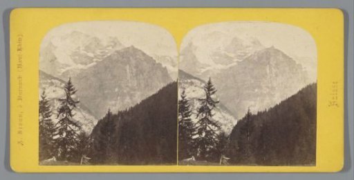 View of the Jungfrau near Interlaken, Switzerland