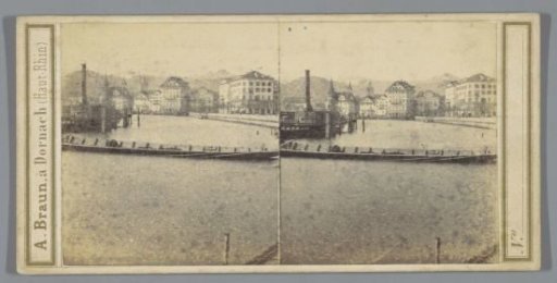 View of Lucerne on Lake Lucerne, Switzerland