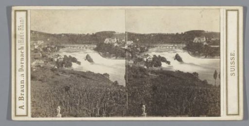 View of the Rhine near Schaffhausen, Switzerland