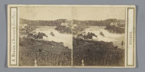 View of the Rhine near Schaffhausen, Switzerland