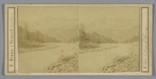View of the Arve near Servoz, France
