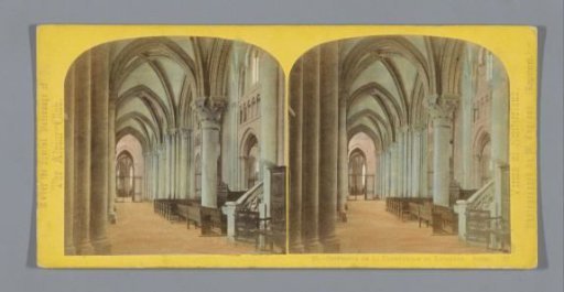 Interior of the Cathedral of Lausanne