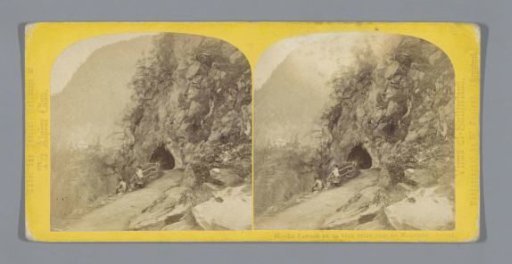 View of a tunnel near Martigny